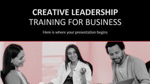 Formation en leadership créatif pour les entreprises