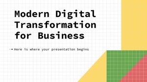 Transformation numérique moderne pour les entreprises