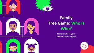 لعبة شجرة العائلة: من هو من؟