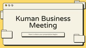 Reunión de negocios de Kuman