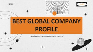 Bestes globales Unternehmensprofil