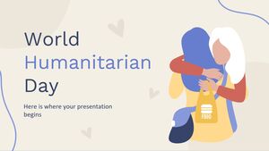 Journée mondiale de l'aide humanitaire