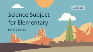 Matière scientifique pour l'élémentaire - 2e année : Sciences de la Terre