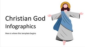 キリスト教の神のインフォグラフィックス