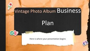 Vintage-Fotoalbum-Businessplan
