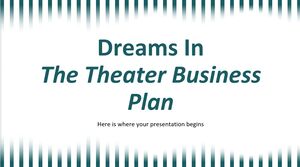 الأحلام في خطة عمل المسرح