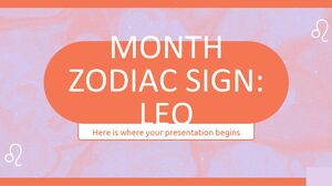 Month Zodiac Sign: Leo