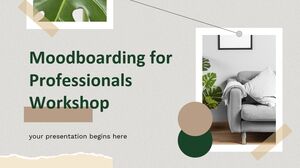Moodboarding for Professionals Workshop