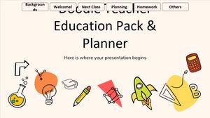 Doodle Teacher Education Pack & Planner