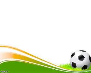 Fußball-Spielball Powerpoint