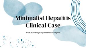 Klinischer Fall einer minimalen Hepatitis