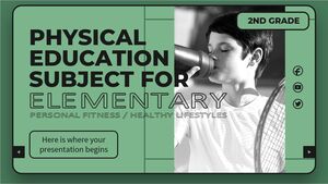 Materia di educazione fisica per la scuola elementare - 2a elementare: forma fisica personale / stili di vita sani