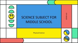 Science Subject for Middle School - 6th Grade: Physical Science
