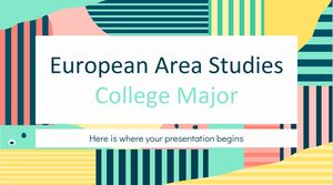 كلية دراسات المنطقة الأوروبية التخصص