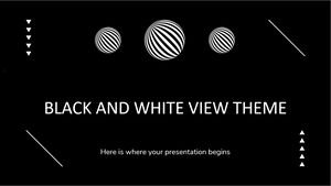 Black and White View Theme