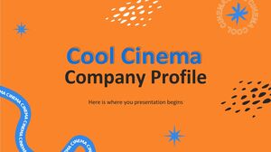 Cooles Kino-Firmenprofil