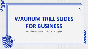 Waurum Trill Slides for Business