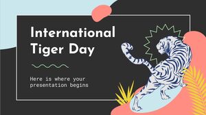 Giornata internazionale della tigre