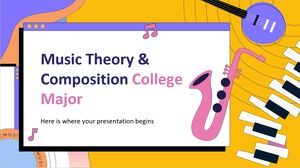 Специальность в колледже теории музыки и композиции