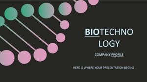 Biyoteknoloji Şirket Profili