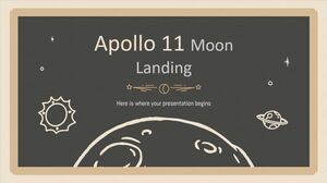 Atterrissage sur la Lune d'Apollo 11