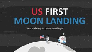 Первая высадка США на Луну