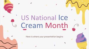 Mois national de la crème glacée aux États-Unis