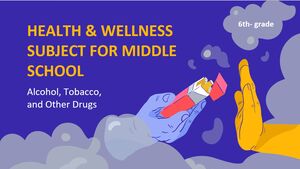 Disciplina de Saúde e Bem-Estar para Ensino Médio - 6ª Série: Álcool, Tabaco e Outras Drogas