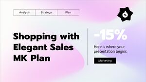 Einkaufen mit dem Elegant Sales MK Plan
