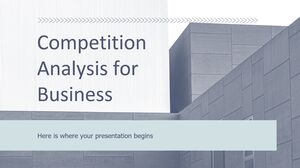 Analisi della concorrenza per le imprese