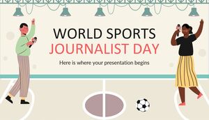 Welttag der Sportjournalisten