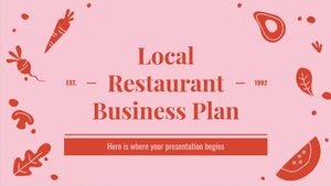 Geschäftsplan für ein lokales Restaurant