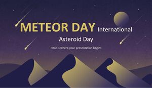 Giornata delle Meteore/Giornata Internazionale degli Asteroidi