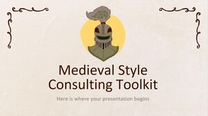 Kit de ferramentas de consultoria de estilo medieval