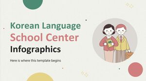Infographie du Centre scolaire de langue coréenne