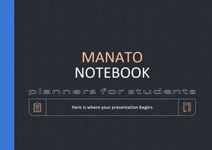 Agende per notebook Manato per studenti