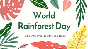 Giornata mondiale della foresta pluviale