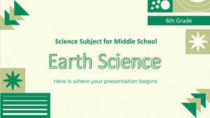 중학교 과학 과목 - 6학년: 지구 과학