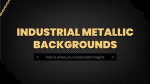 Fonds métalliques industriels