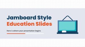 Diapositivas educativas estilo Jamboard