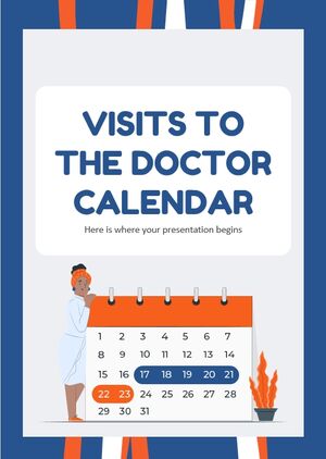 拜訪醫生日曆