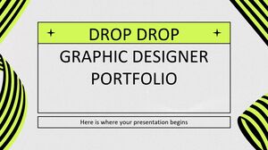 Portfolio projektanta graficznego Drop Drop
