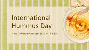 Día Internacional del Hummus