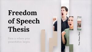 Tesis sobre la libertad de expresión