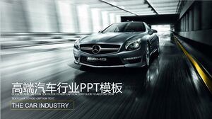 Modello PPT per l'industria automobilistica di fascia alta