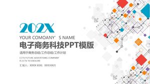 Templat PPT Teknologi E-commerce