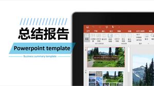 Summary report PPT template