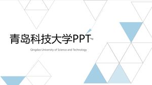 PPT de la Universidad de Ciencia y Tecnología de Qingdao