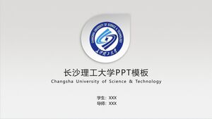 Modello dell'Università della Tecnologia di Changsha