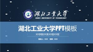 Hubei Teknoloji Üniversitesi PPT Şablonu